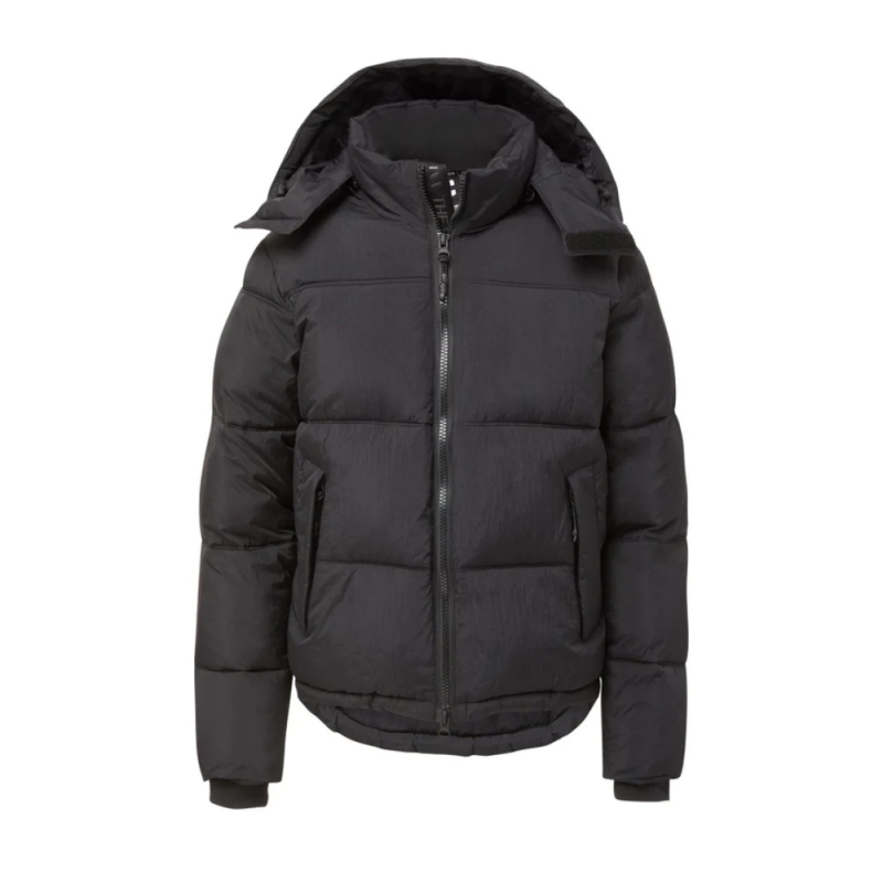 Hooded Puffer - Black