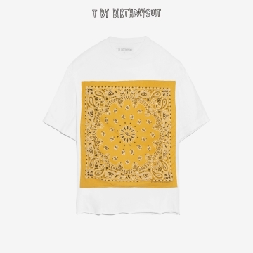 T by BIRTHDAYSUIT : USA Bandana T-Shirt (Yellow)