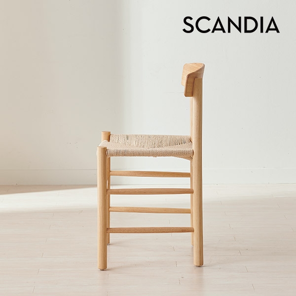 [스칸디아]오트 데니쉬코드 원목 의자(C타입)