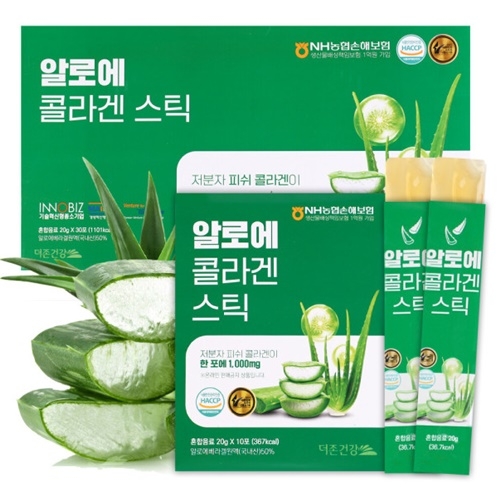 알로에 콜라겐젤리 스틱 20g*30포 x 1박스 (무료배송)