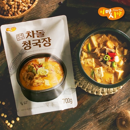 구수한 전통의 맛 이마시야 차돌 청국장 700g x 4개입/8개입 (무료배송)