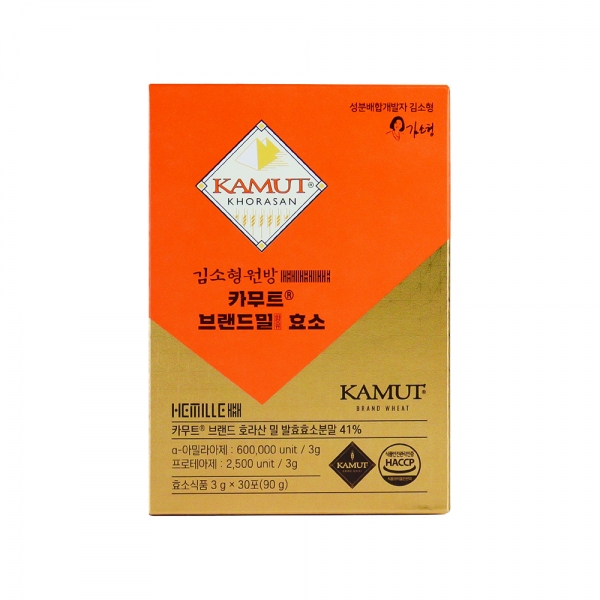 김소형원방 카무트 브랜드밀 함유효소 30포 (무료배송)