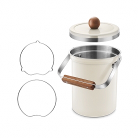 [바겐슈타이거] 스텐 음식물쓰레기통 3L (무료배송)
