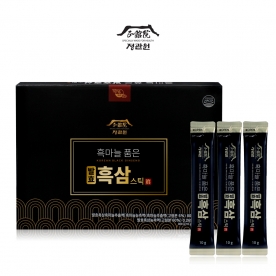 [정관원] 흑마늘 품은 발효흑삼스틱진 10ml*30포(쇼핑백 포함) (무료배송)