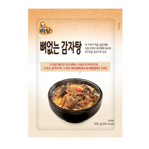 미당 뼈없는 감자탕 430g*3팩 (무료배송)