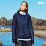 [알컬렉션] 여성 모헤어 니트(네이비) (무료배송)