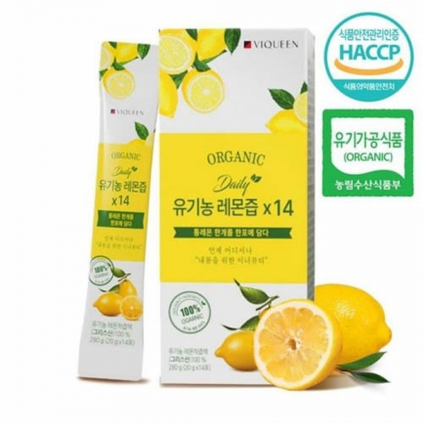 데일리 유기농 레몬즙 스틱 20g*14포 (무료배송)