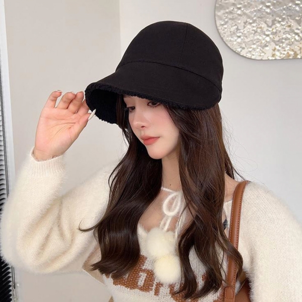 벨벳 털 버킷햇 (무료배송)