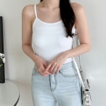 니트이너 코디나시 여성 화이트 민소매 (무료배송)