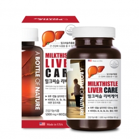어바틀 밀크씨슬 리버케어 간건강에 도움을 1,000mgx60캡슐 (2개월분) (무료배송)