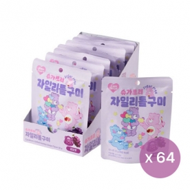 [20세트한정] 케어베어 무설탕 포도맛 젤리 50g*8입 x 8박스(총64봉) (무료배송)