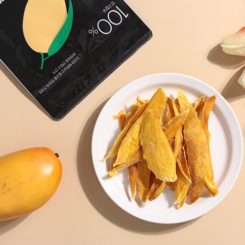 지브로와 베트남 최상급 참좋은 망고 말랭이 80g x 5봉 (무료배송)