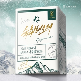 랩온랩 고농축 k2 히말라야 숙취해소제 허브 추출물 100% 500mg*30정 (무료배송)
