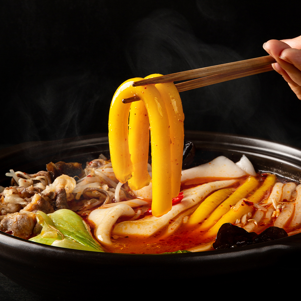 말랑쫄깃 마라탕,마라샹궈,찜닭등 남사부 분모자 일자분모자/넙적분모자/뉴진면 골라담기 250g~ (무료배송)