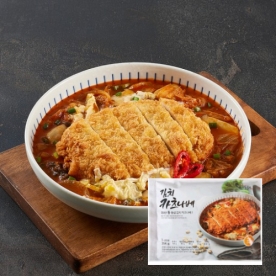 [토란s특가] [외갓집곳간] 김치 돈까스 나베 314g x 4팩(총 1.2kg) (무료배송)