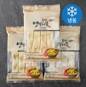 [외갓집곳간] 추억의 옛날어묵 사각꼬치 250g*3개 x 4팩(총 48꼬치) (무료배송)