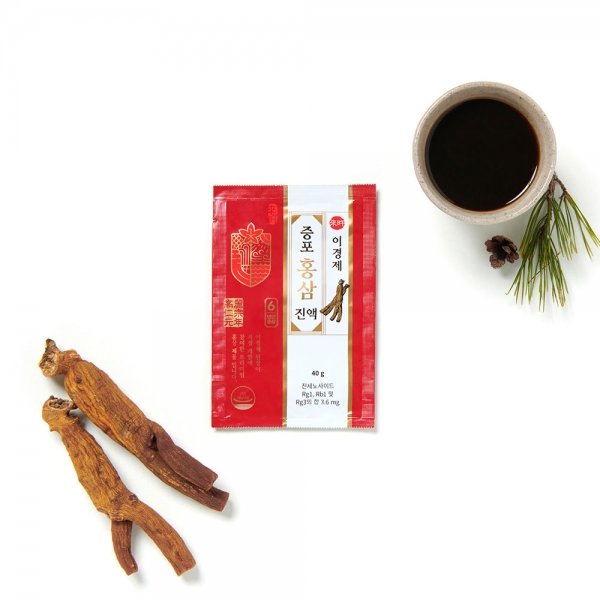 이경제 진한 증포 홍삼 진액 40g*30포 x 4박스 (박스당 7,475원, 120포) (무료배송)