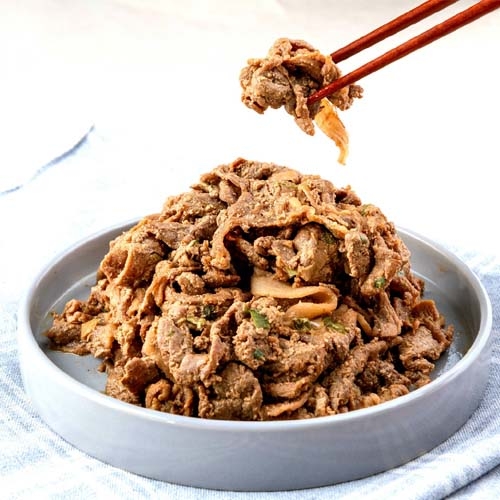 [최신제조] 한돈 다릿살 단짠 간장불고기 500gx1팩 (2팩이상 구매시 고추장불고기 1팩 추가증정) (무료배송)