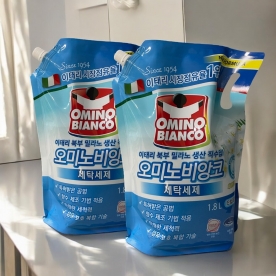 오미노비앙코 세탁세제 (리필) 1.8L X 2개입 (무료배송)