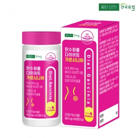 건국유업 탄수화물 다이어트 가르시니아 60정 (1개월분) X 1개 (3개 이상 구매시 1개 8,000원) (무료배송)