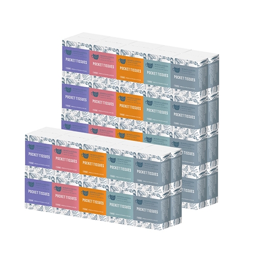 보니타굿즈 여행용 휴대용 미니 포켓티슈 10매 X 60팩 (무료배송)