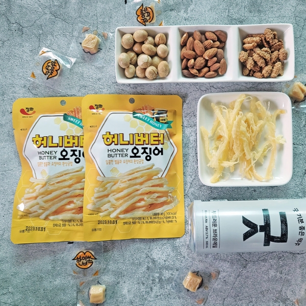 [정화] 허니버터오징어 30g x 5봉 (무료배송)