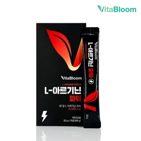 [비타블룸] L-아르기닌 파워 20g*15포 X 1박스 (무료배송)