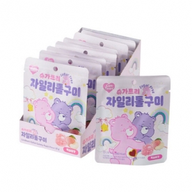 케어베어 무설탕 젤리 50g*8입 (복숭아맛/포도맛 2종)