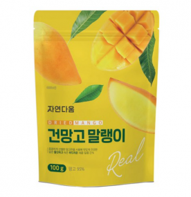 [입점특가] [자연다움] 건망고 말랭이 100g