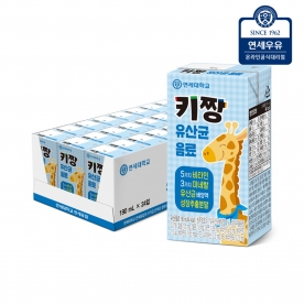 [임박특가] [연세우유] 키짱 유산균음료 190ml*24팩 (무료배송)