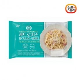 [임박특가] 쉐프스토리 까르보나라/직화짜장면 330g*8팩 x 1박스 (개당 1,737원, 총 2.64kg) (무료배송)