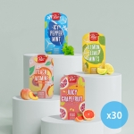 [앱푸시특가] 리오 버티칼 민트캔디 22.5gx30개 (피치20개+자몽10개) (무료배송) / 이클립스st 금연캔디 캔디