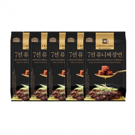 [입고특가] 크리스탈제이드 7선 유니짜장면 920g x 5팩 (무료배송)