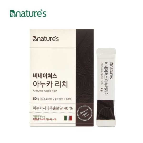 [비네이쳐스] 아누카사과 리치 2g*30포(1개월분)