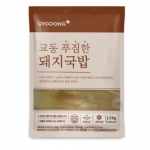 [임박특가] 교동 푸짐한 육개장/돼지국밥 1.5kg*3팩 x 1박스 (총 9인분, 4.5KG) (무료배송)