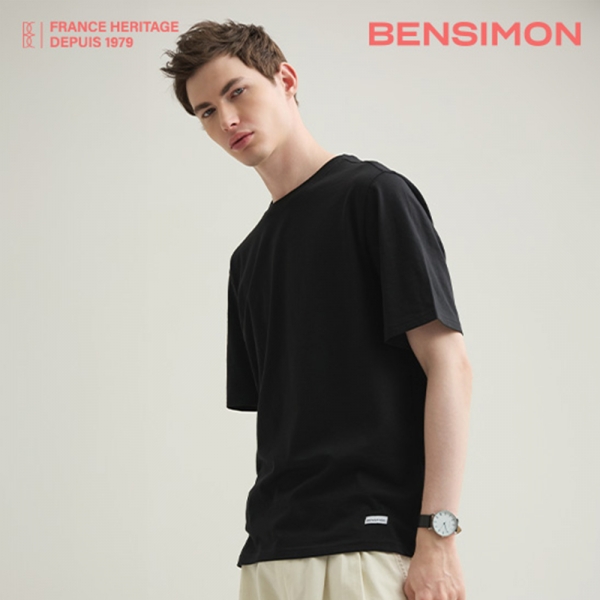 [벤시몽] 25SS 남성 코튼 반팔 티셔츠 2종 택1 (무료배송)