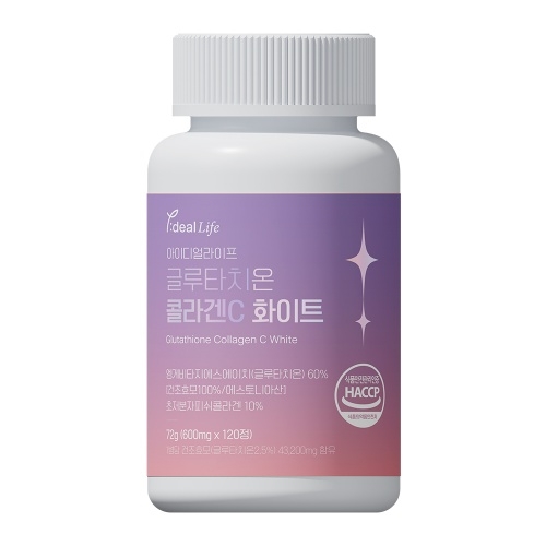 [토란s특가] [아이디얼라이프] 글루타치온 콜라겐C 화이트 600ml*120정 (2개월분)
