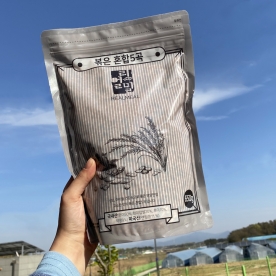 [리얼밀] 볶은 혼합5곡(대) 650g x 2개 (무료배송)