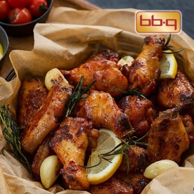 [임박특가] [BBQ] 매달구맛 구운 닭날개 640g x 4팩 (무료배송)