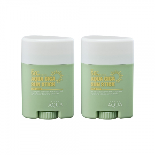 [히솝] 아쿠아 시카 선스틱 19g X 2개 (무료배송)