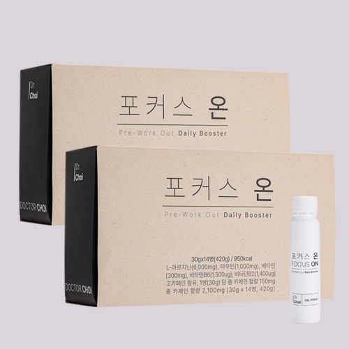 닥터초이 고함량 액상 아르기닌 6000 포커스온 30g*14입 x 2개 (무료배송)