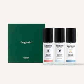 [W.DRESSR00M] 센트 큐브 박스 드레스퍼퓸(탈취제) 70ml*9종세트 (선물박스포장)