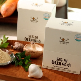 화학첨가물 제로 모두의 육수 120g(4g*30입) 야채/멸치/사골 택 1 (무료배송)