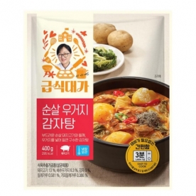 [c*편의점 상품] 급식대가 순살우거지 감자탕 400g*6팩 X 1박스 (총 2.4kg) (무료배송)