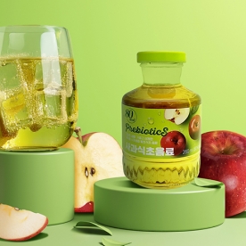 프리바이오틱스 사과식초음료 260ml X 12병 (무료배송)