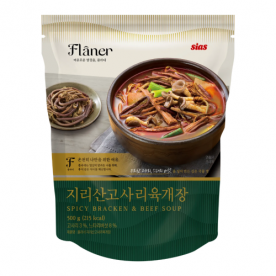[임박특가] [시아스] 플라네 지리산고사리육개장/소고기무국 500g X 6팩 골라담기 (무료배송)