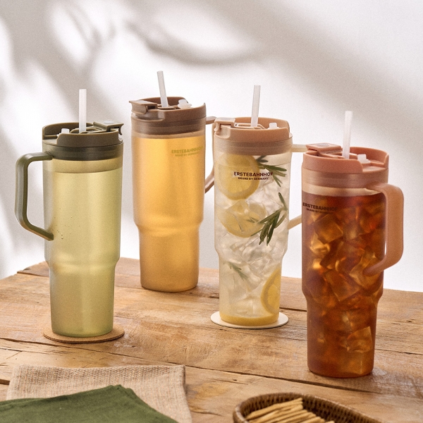 [기간한정특가] [1+1] [에스테반호프] 저스트 콜드컵 텀블러 1200ml (무료배송)