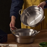 [키친아트] 스텐 탕 냄비 18~30cm 7종 택1 (무료배송)