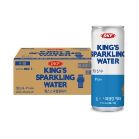 [임박특가] 킹스스파클링 워터(탄산수) 250ml*30캔 (무료배송)
