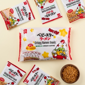 베이비스타 라면과자 오리지널(멀티팩) 180g(36g*5입) x 4팩 (무료배송)
